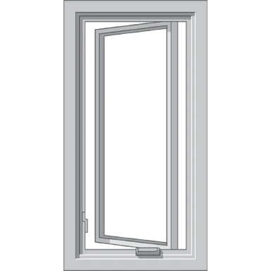 Green Bay Pella Hurricane Shield Series Vinyl Casement Window