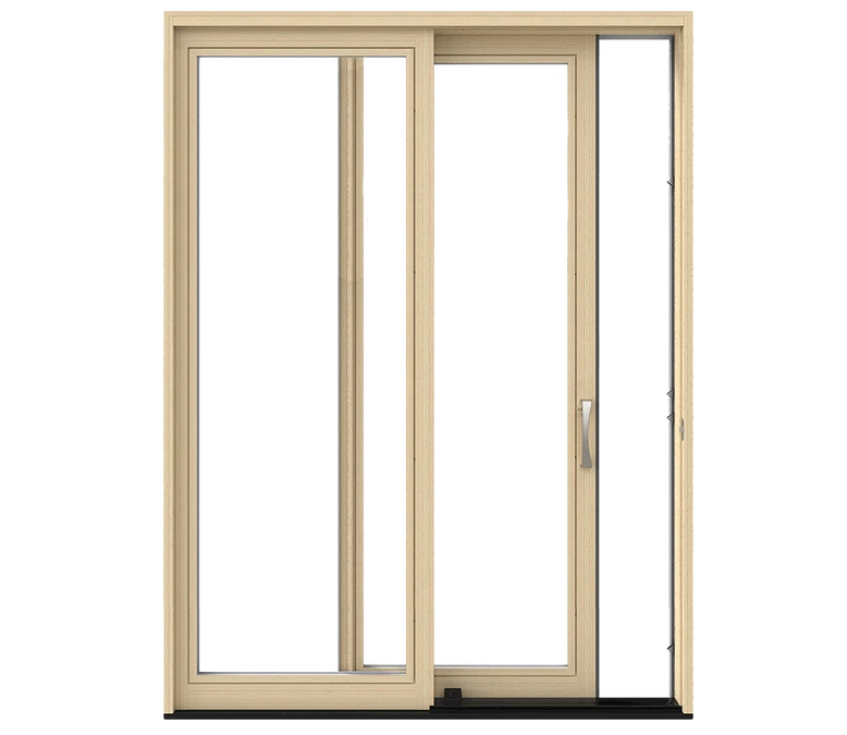 Green Bay Pella Lifestyle Series Wood Sliding Patio Doors